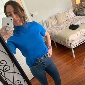 Oscar de la Renta cashmere turtle neck